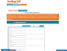 Tablet Screenshot of cat.testbag.com