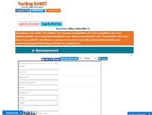 Tablet Screenshot of dumet.testbag.com