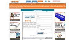 Desktop Screenshot of mba.testbag.com