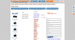 Desktop Screenshot of chemistry.testbag.com