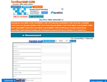 Tablet Screenshot of bankclerk.testbag.com