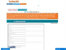 Tablet Screenshot of bba.testbag.com