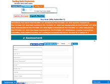 Tablet Screenshot of delhipolytechnic.testbag.com